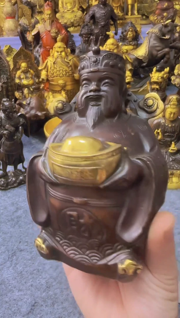 老黄黄铜摆件装饰品