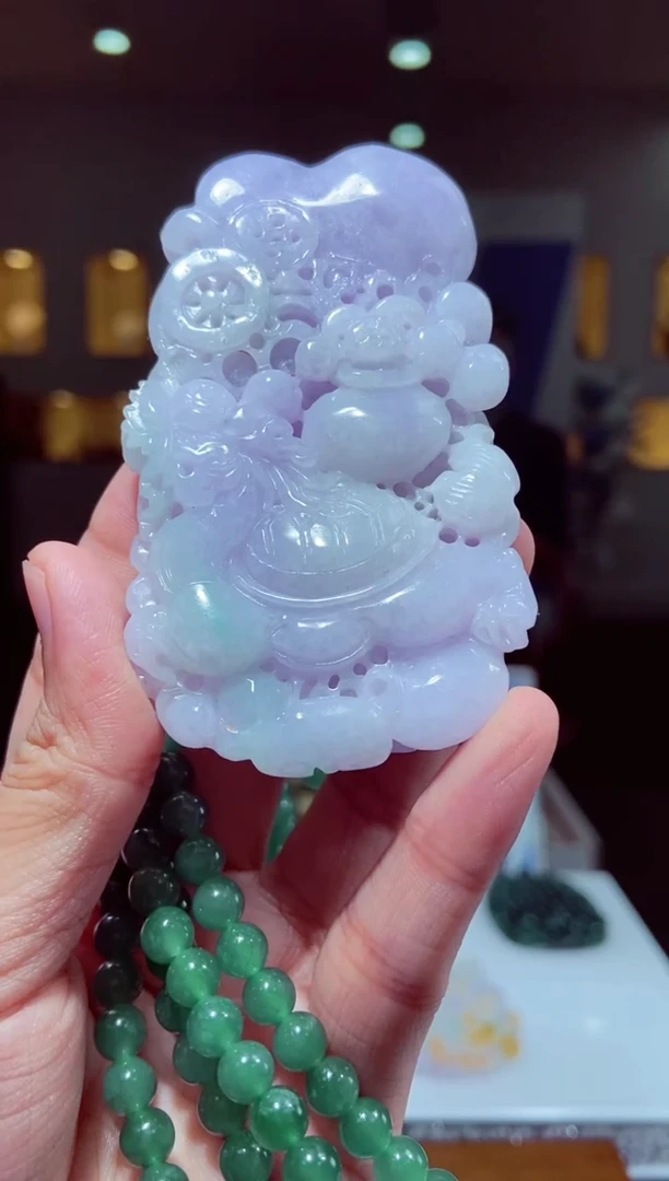 定制翡翠未镶嵌闪购毛货链接SM055