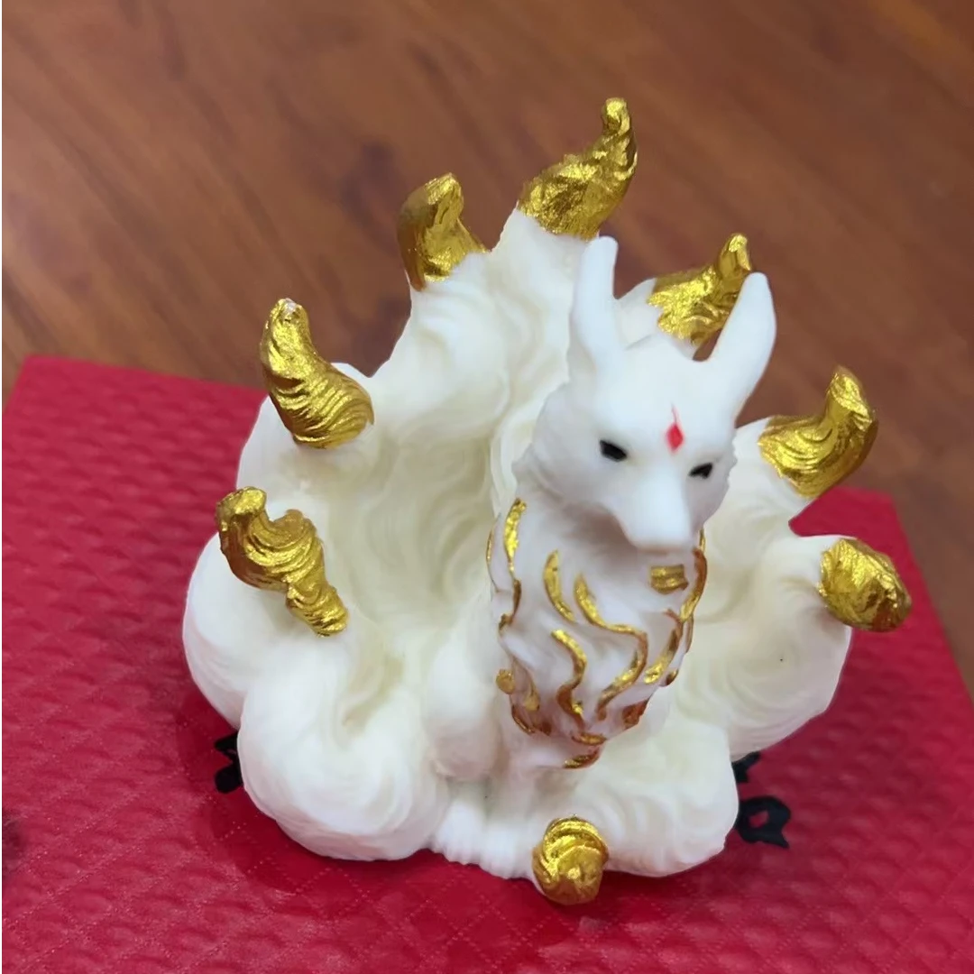 九尾狐象牙果摆件设计款