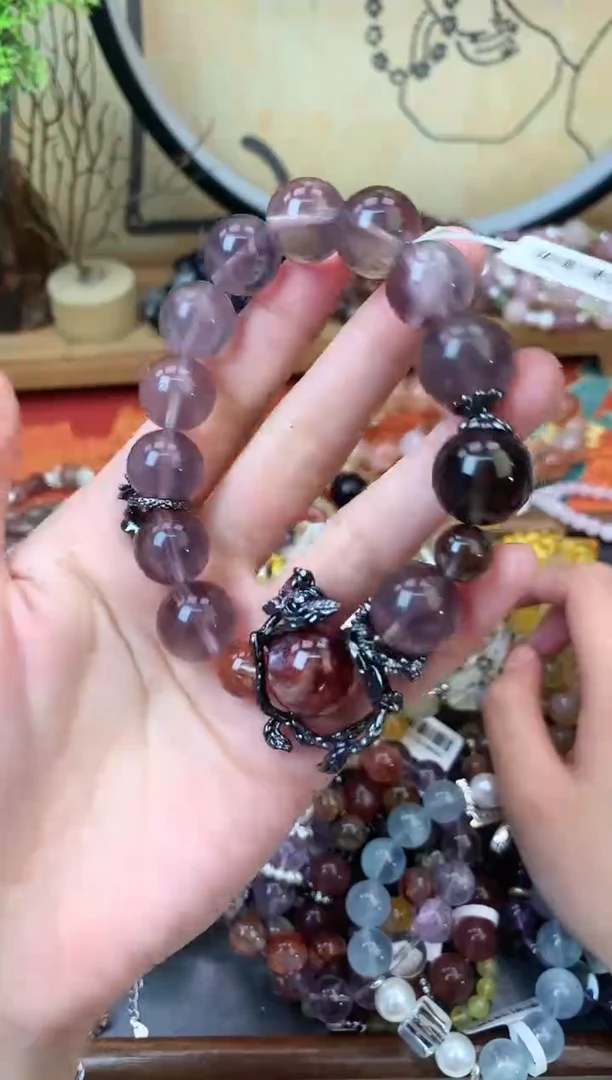 【闪购商品】萤石手链未镶嵌446手串