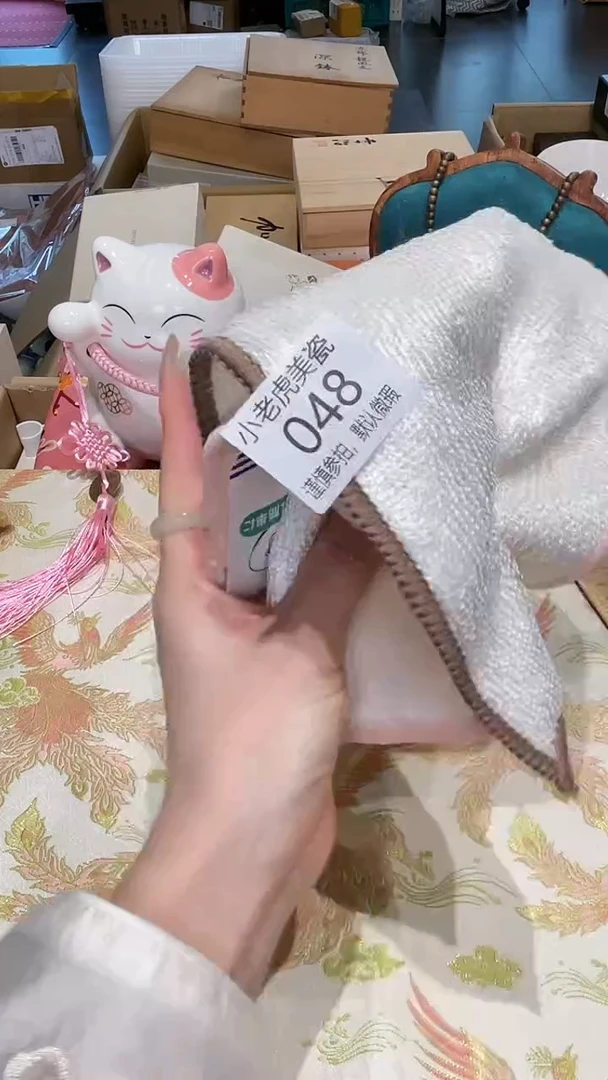 瓷片『瓷器小老虎美瓷』48