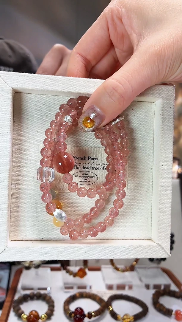 未镶嵌手串水晶 YUJIN原创-天然水晶手串