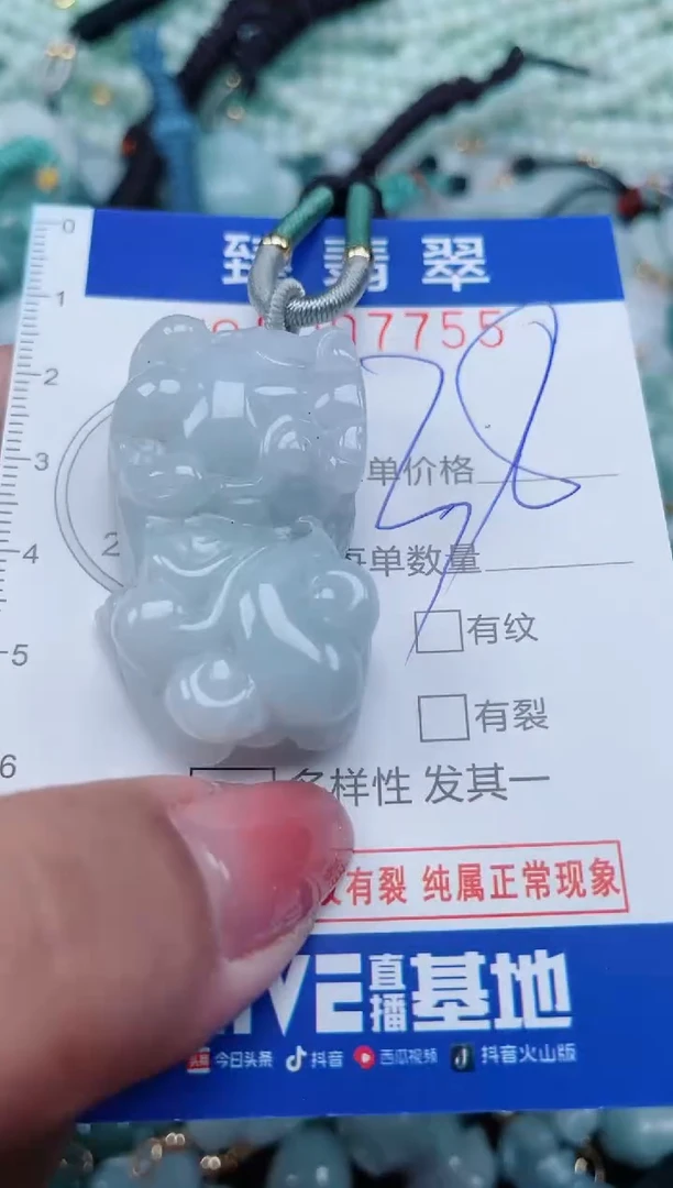 【闪购商品】翡翠颈饰未镶嵌.0007755