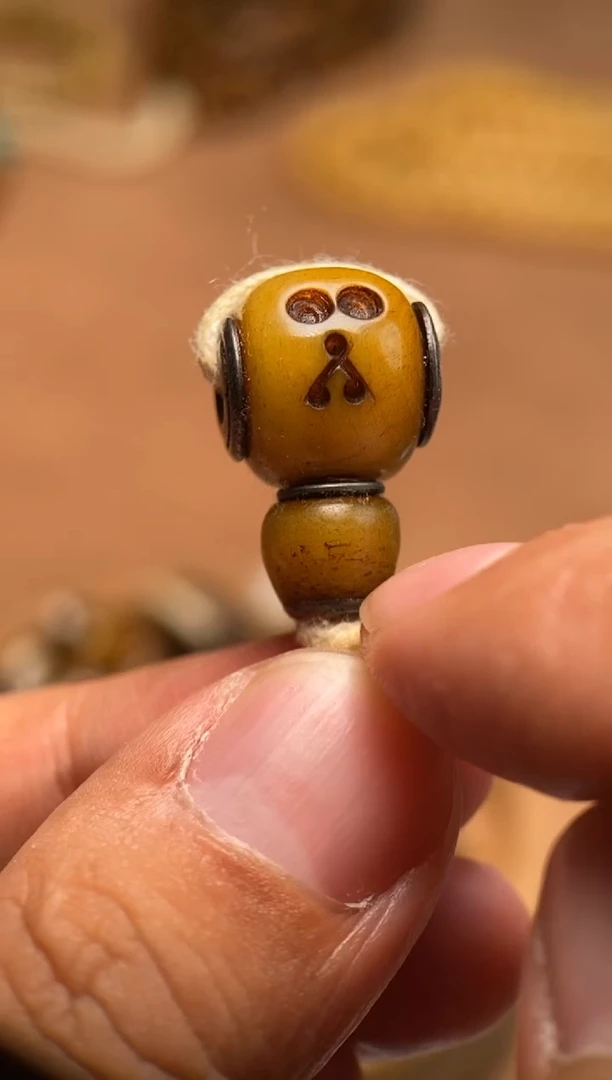 其他牛骨P654-精工阿呆三通-有棕裂