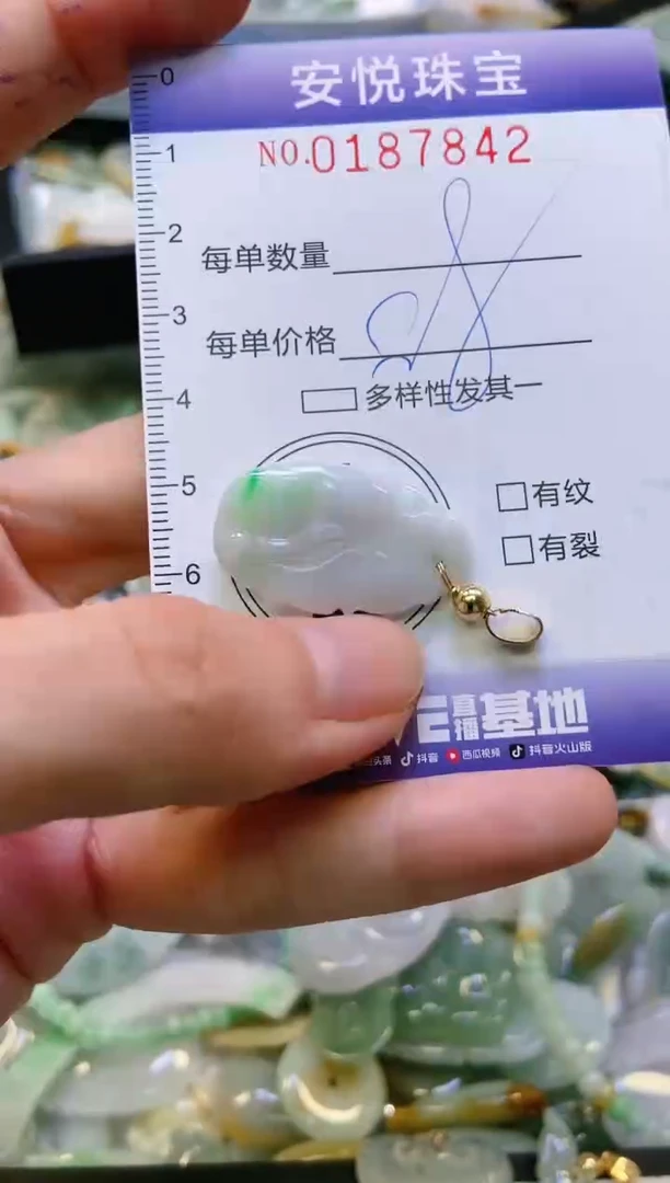 翡翠未镶嵌颈饰闪购0187842