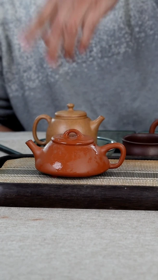 【闪购商品】紫砂茶壶原矿赵庄朱泥任瓢微瑕不退不换