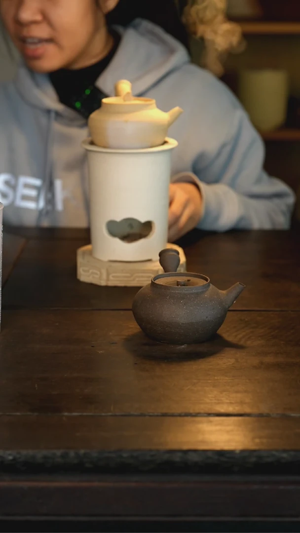 【闪购商品】紫砂（慕古侧把）素面 约300cc