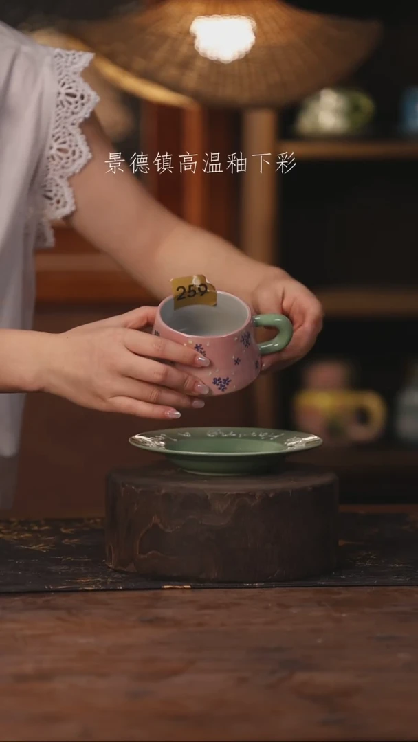 景德镇高温釉下手绘陶瓷259