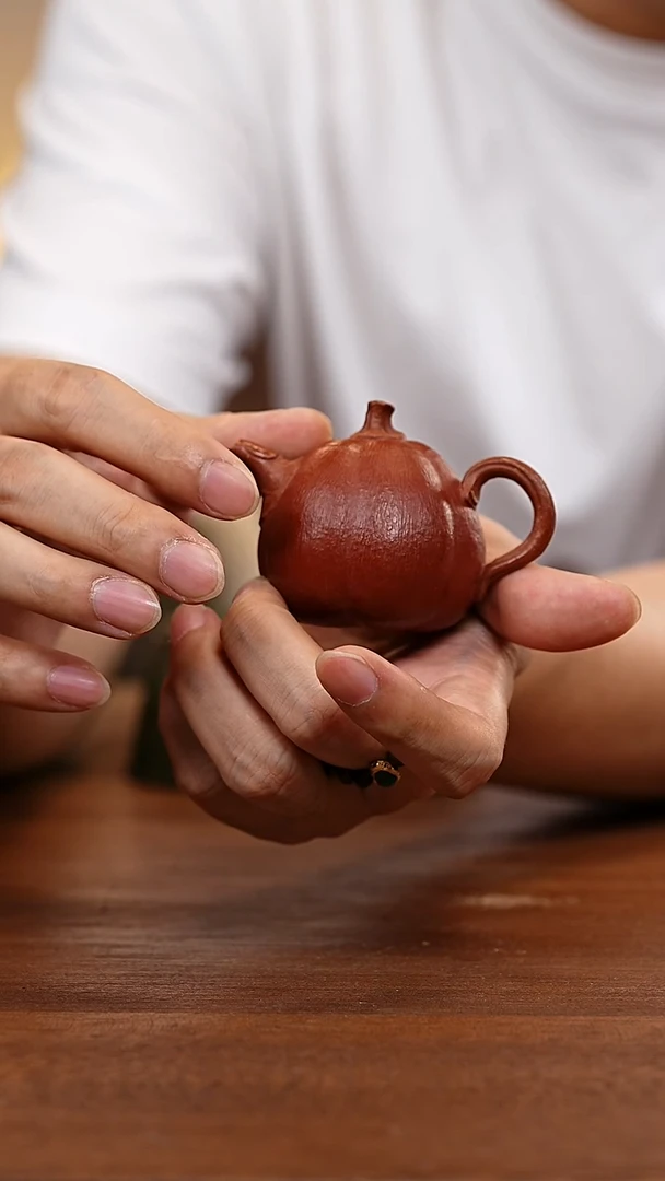 茶壶紫砂鸣远南瓜