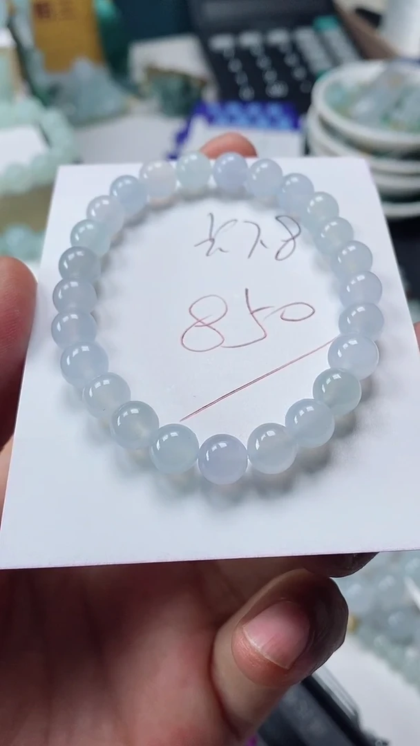 翡翠未镶嵌颈饰手串