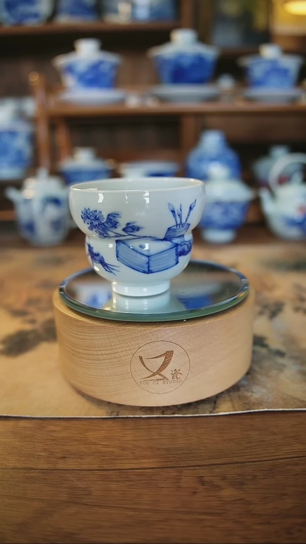 14景德镇手工手绘茶具