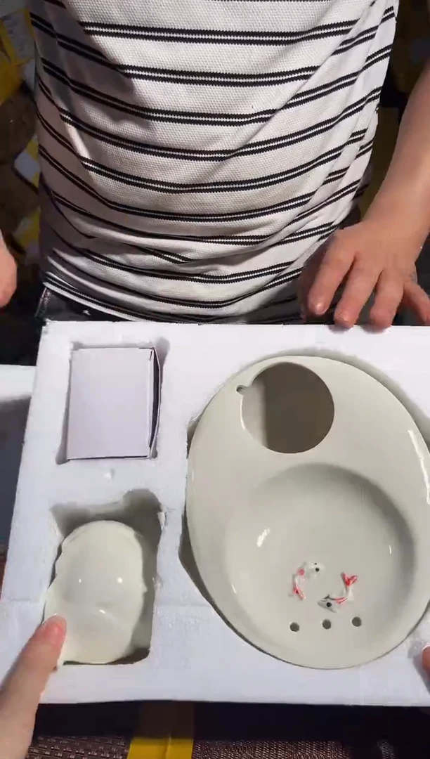 陶瓷茶具摆件旅行套组