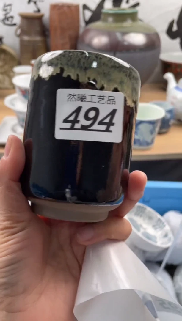 【闪购商品】瓷片494然曦海外工艺品18包邮