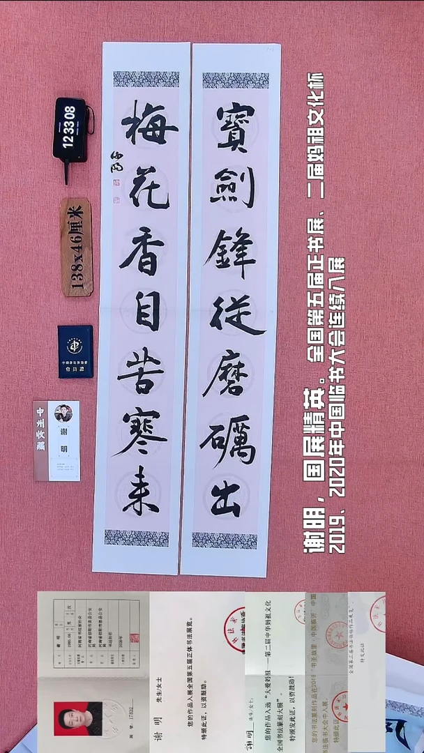 书法217          谢老师书法作品