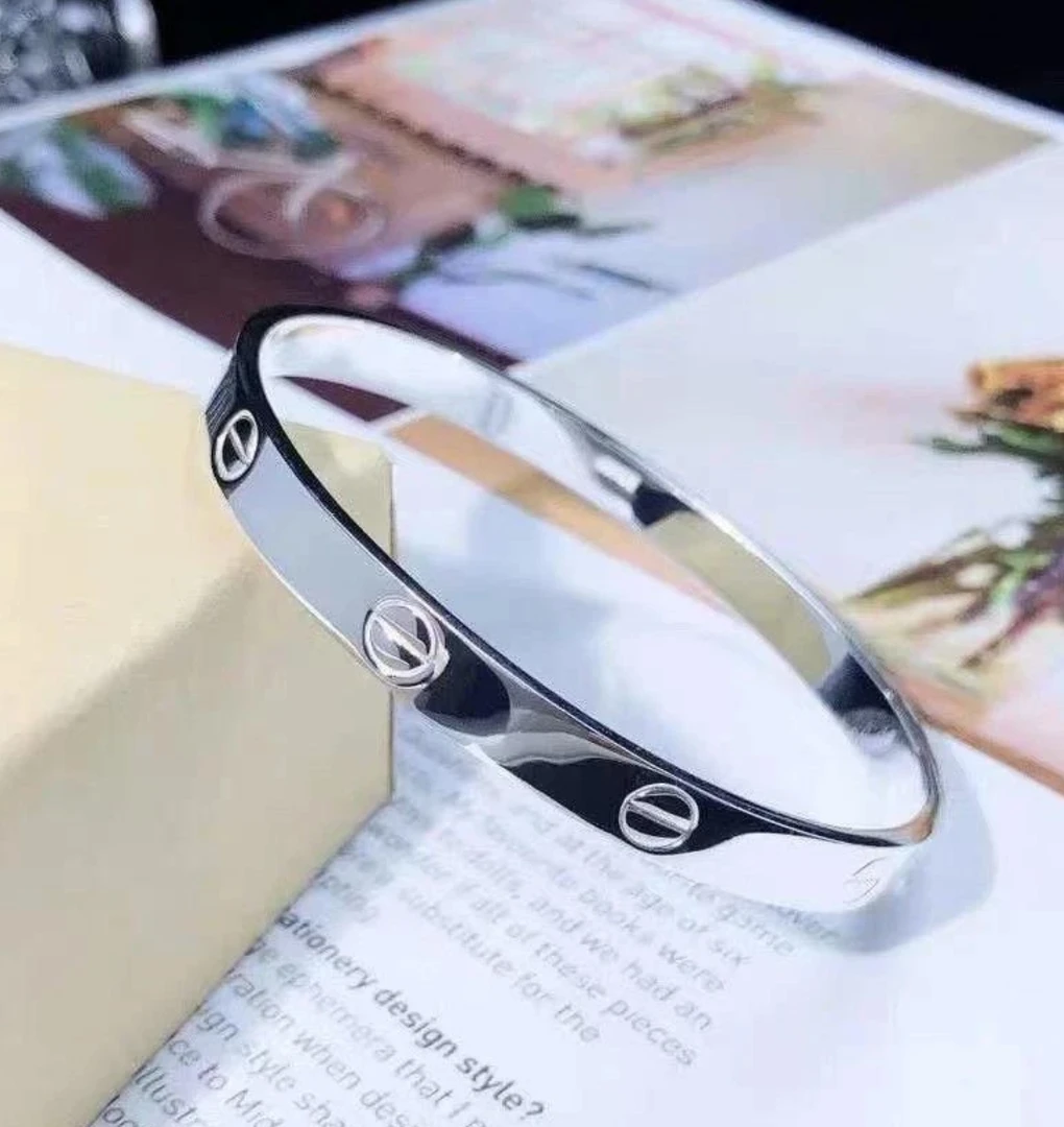 YZ060 精品手镯 银色精品手镯 无礼盒