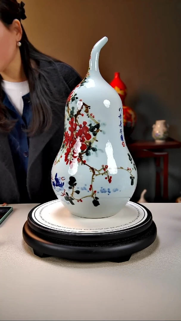 摆件陶景德镇手绘陶瓷