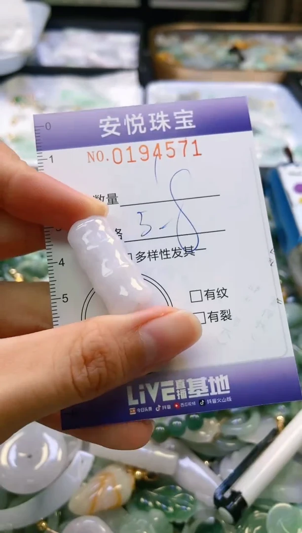翡翠未镶嵌颈饰闪购0194571