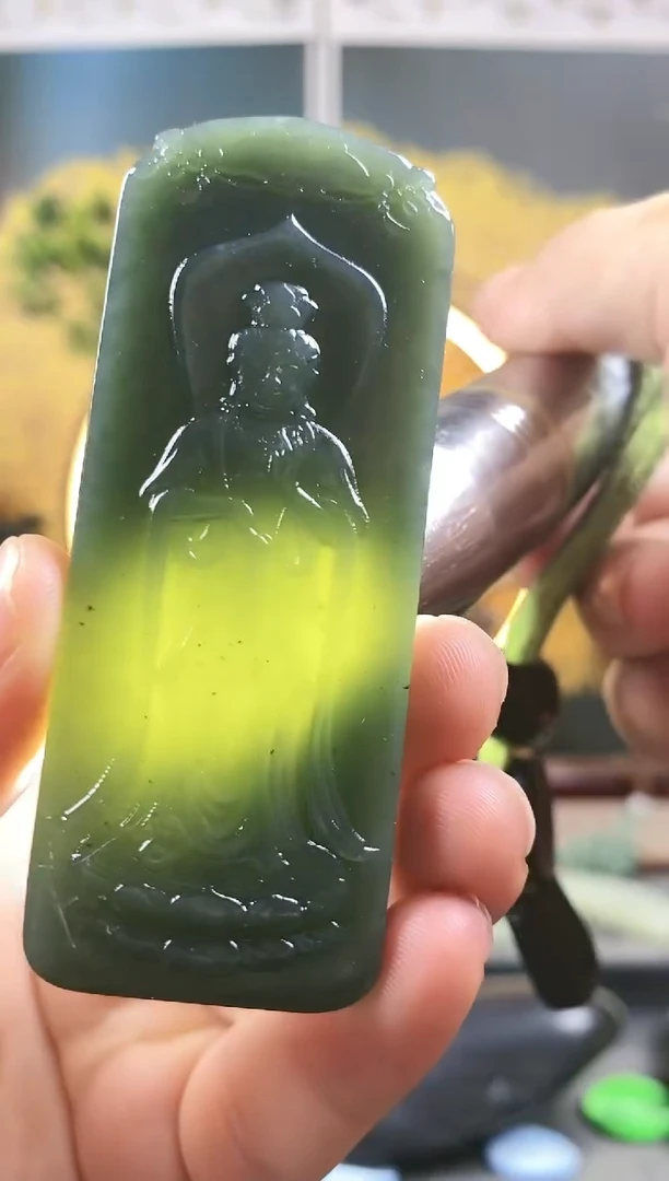 和田玉未镶嵌颈饰61