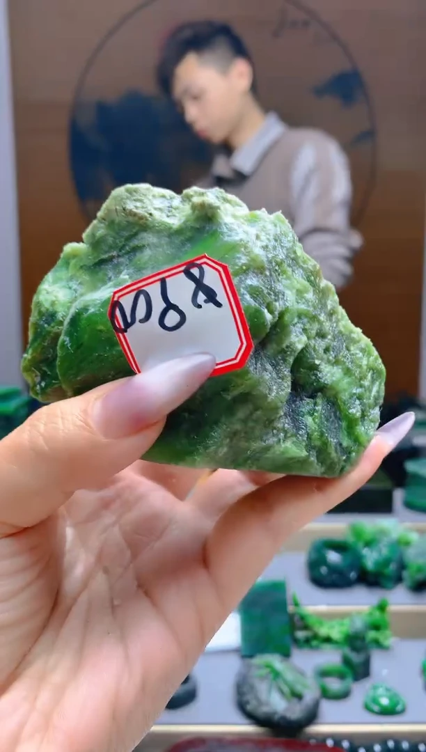 【闪购商品】和田玉（碧玉）珠宝半成品未镶嵌1