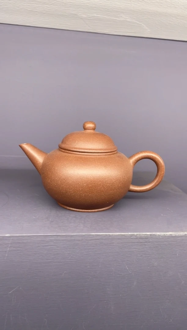 【闪购商品】紫砂茶壶老紫泥 水平