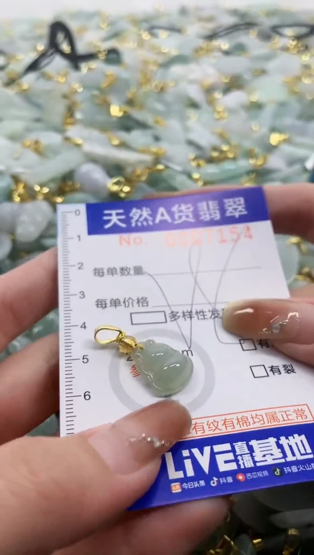 颈饰未镶嵌翡翠天然A货翡翠