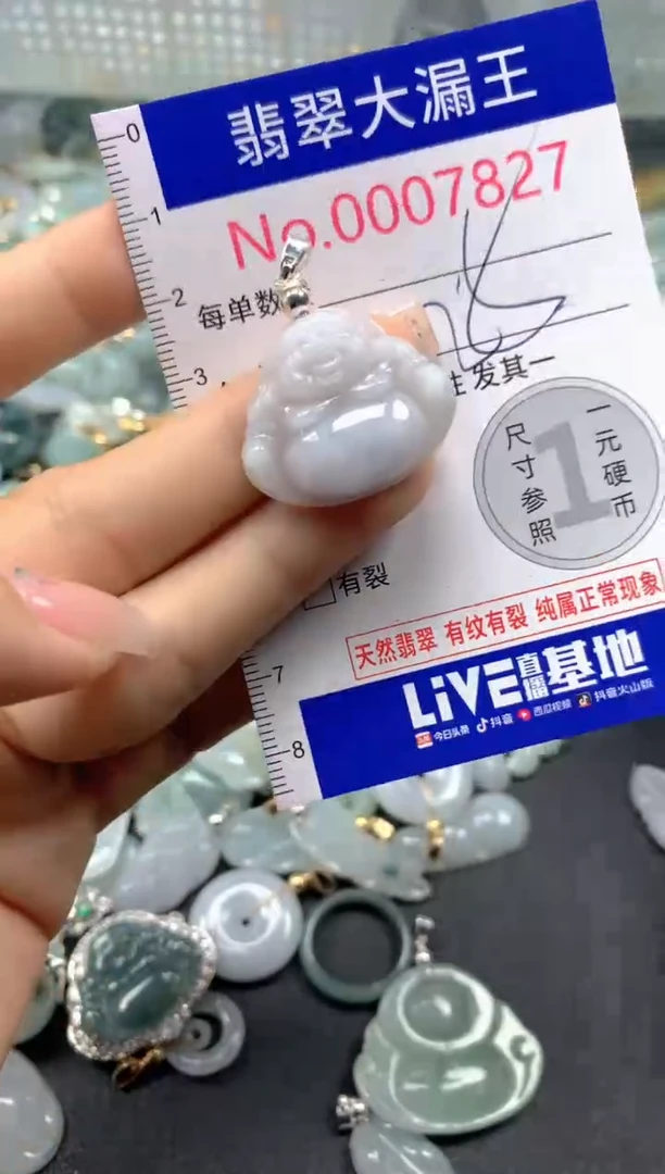 颈饰未镶嵌翡翠7827