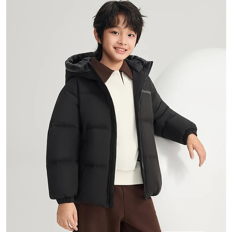 【官旗】25新款儿童休闲时尚保暖潮流连帽羽绒服组合链接6953&5040