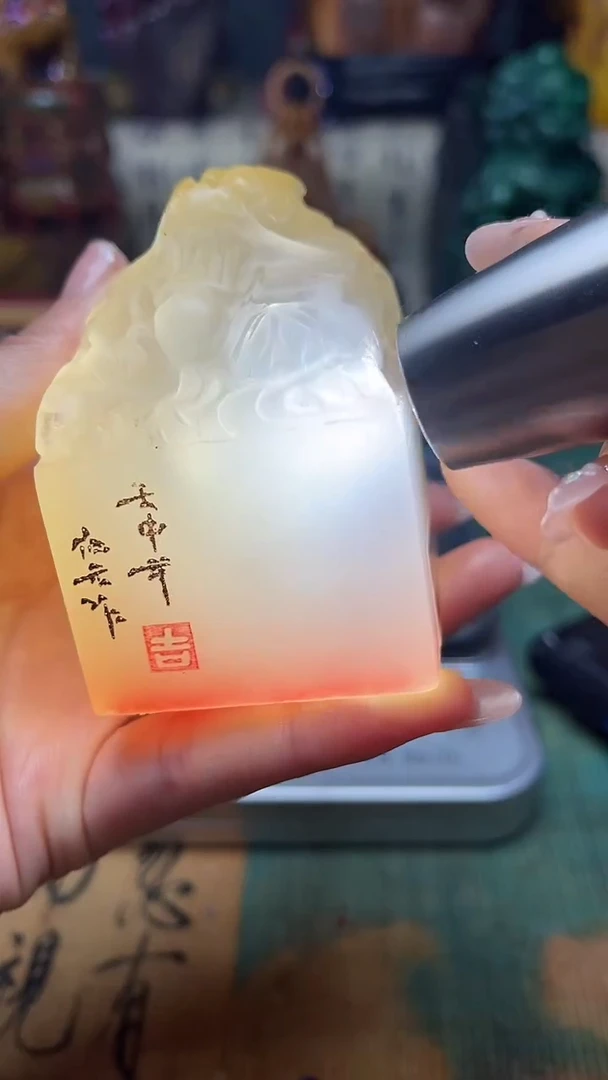 寿山石印石天然寿山石的纂刻石料111