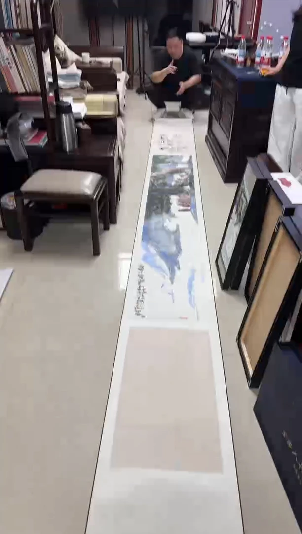 国画z/天津人美-张国祥5米长卷长卷作品