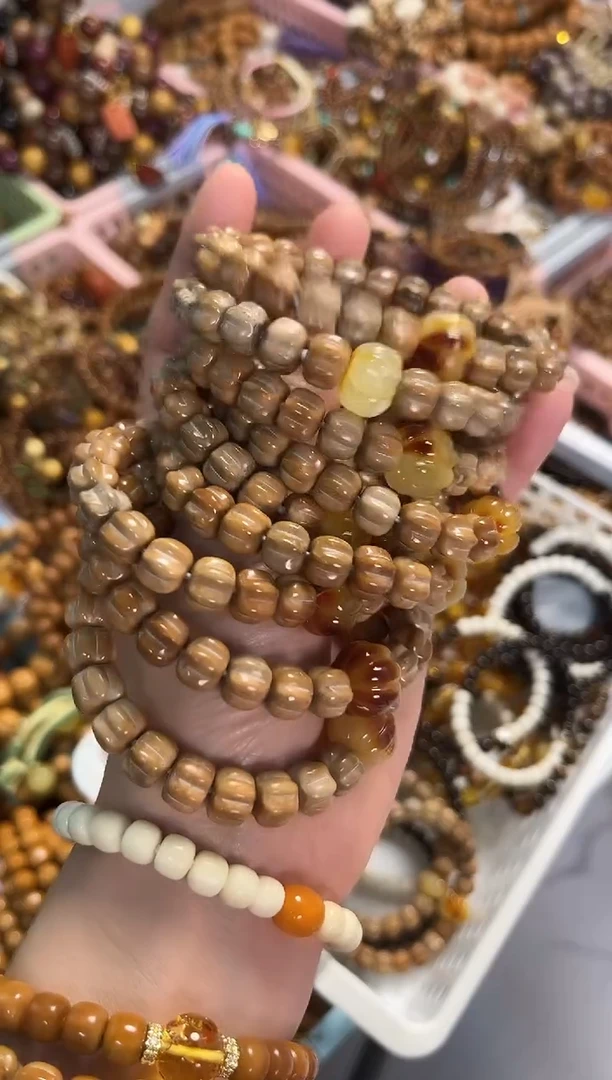 手串库克库克妖花楼兰手串 10mm 多样性发货