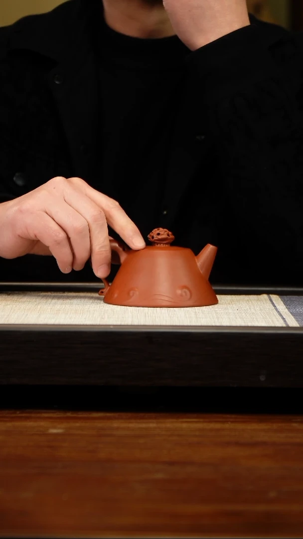 茶壶紫砂朱泥惊涛