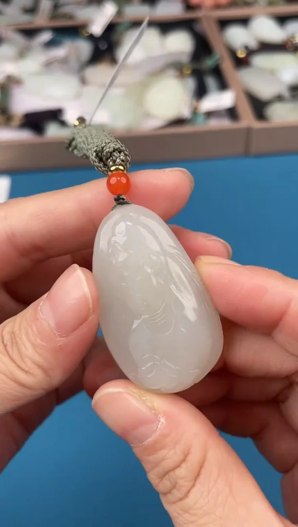 颈饰未镶嵌和田玉11.3YS多样性拍一发一9