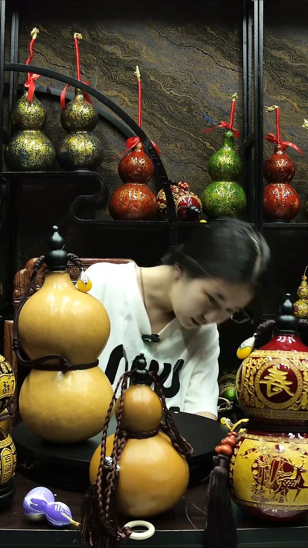 天然素皮葫芦直播间专拍