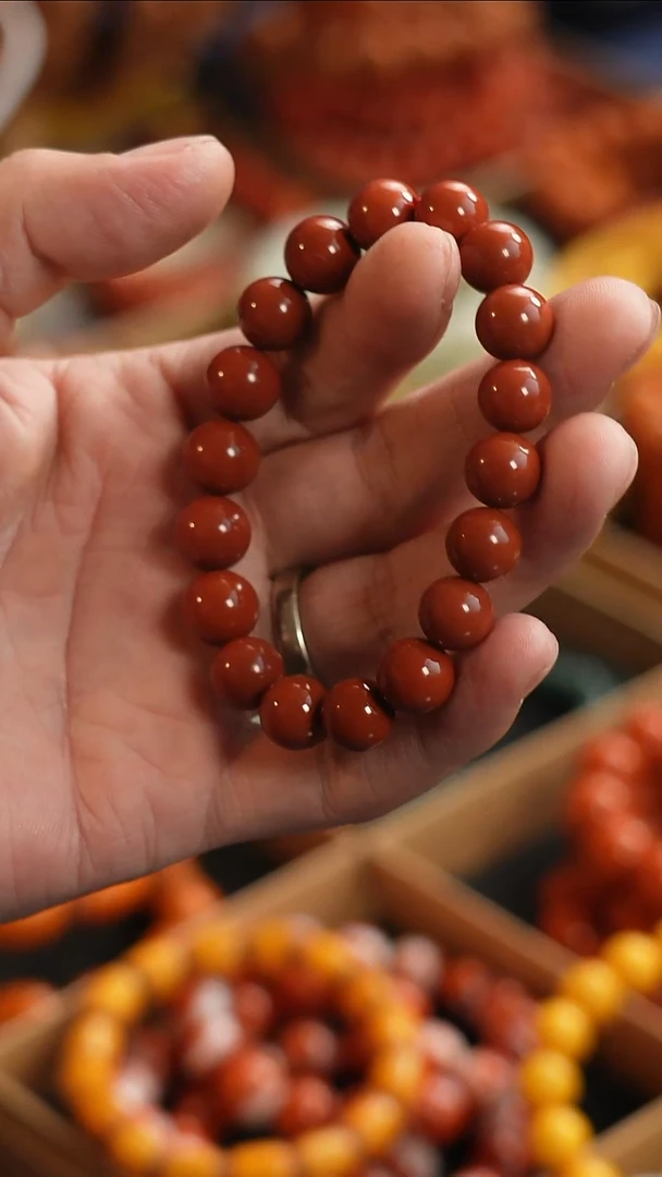 未镶嵌手串南红玛瑙11+单圈