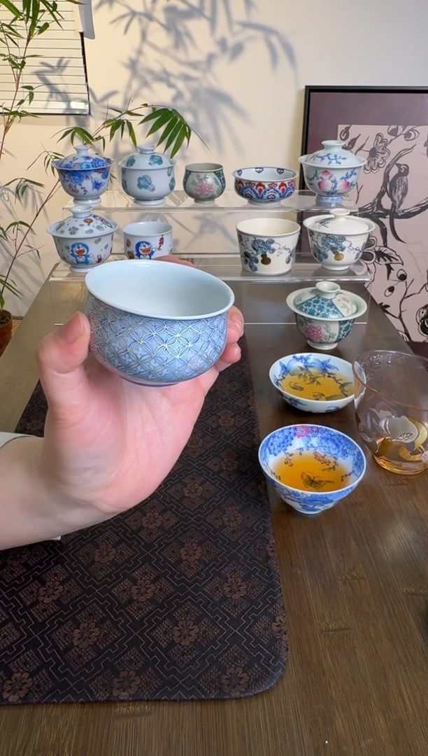 【闪购商品】景德镇手绘茶杯茶杯