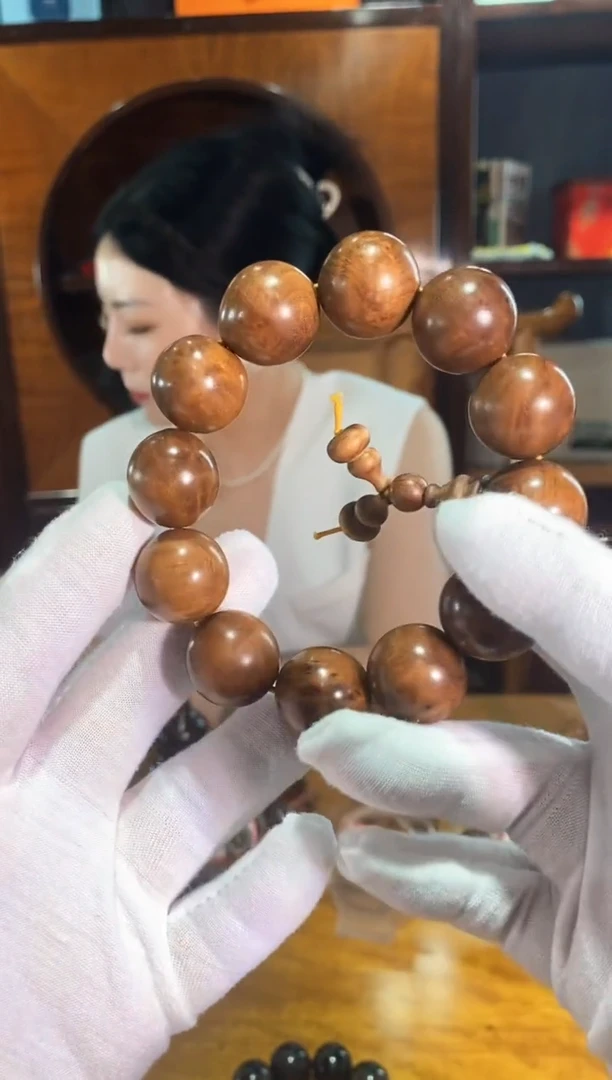 楠木（金丝楠）手串/手链【楠帝】小叶桢楠瘤疤2.0