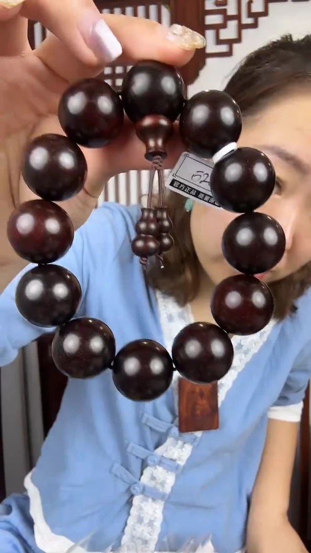 檀香紫檀（小叶紫檀）小叶紫檀卡2.0单圈手串399