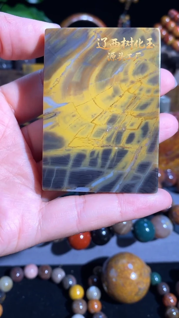 未镶嵌-硅化玉天然北票硅化玉吊坠