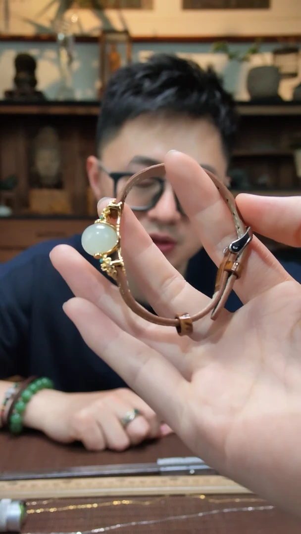 手链未镶嵌和田玉和田玉晴水手环QC