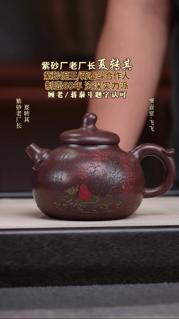 茶壶紫砂宜兴原矿紫砂壶