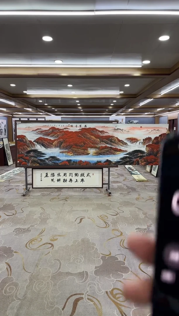 【闪购商品】绘画DC刘雪红-小丈二-山水国画