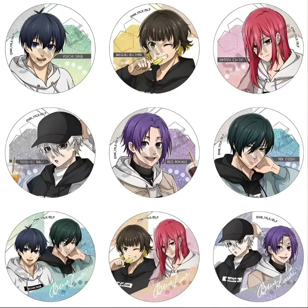 正版日谷-蓝色监狱-连帽衫吧唧-盲盒