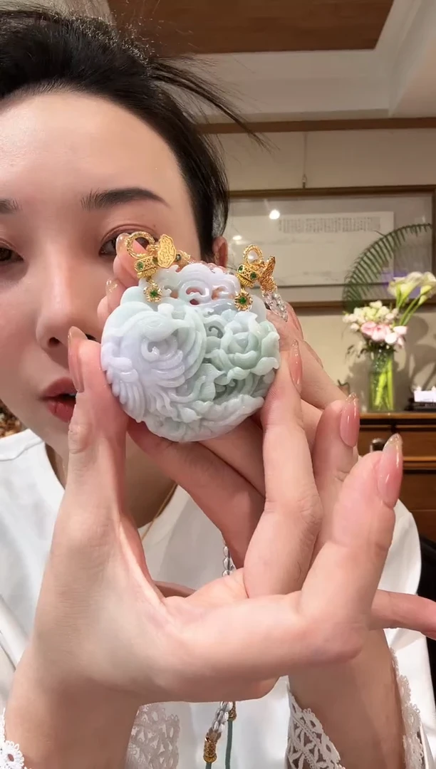 【闪购商品】翡翠颈饰未镶嵌国风