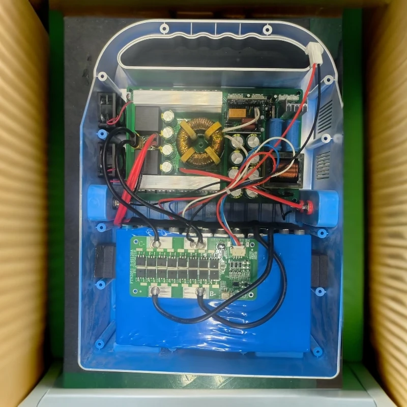 7号非晶680大功率户外逆变升压锂电池ABS塑胶外壳一体机防漏电