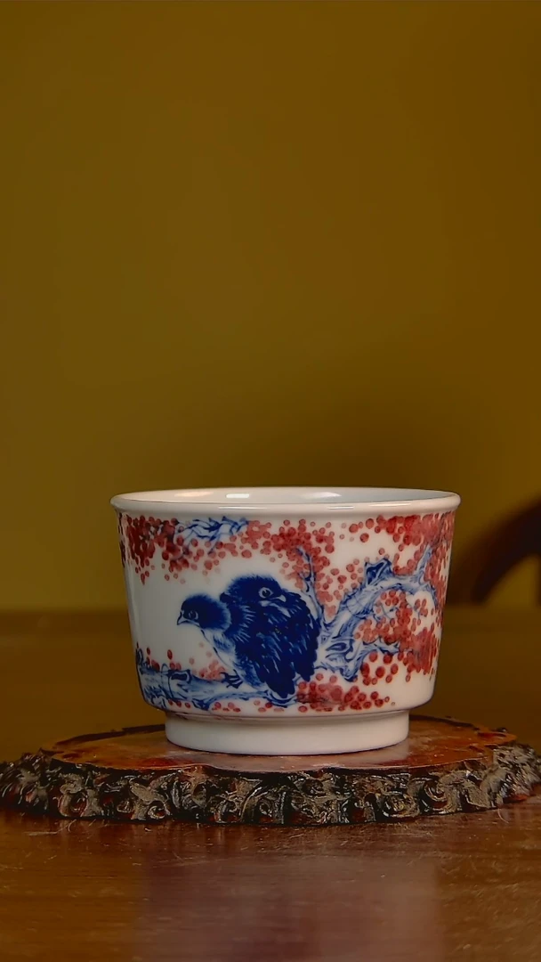 【闪购商品】杯手工手绘杯杯很美丽