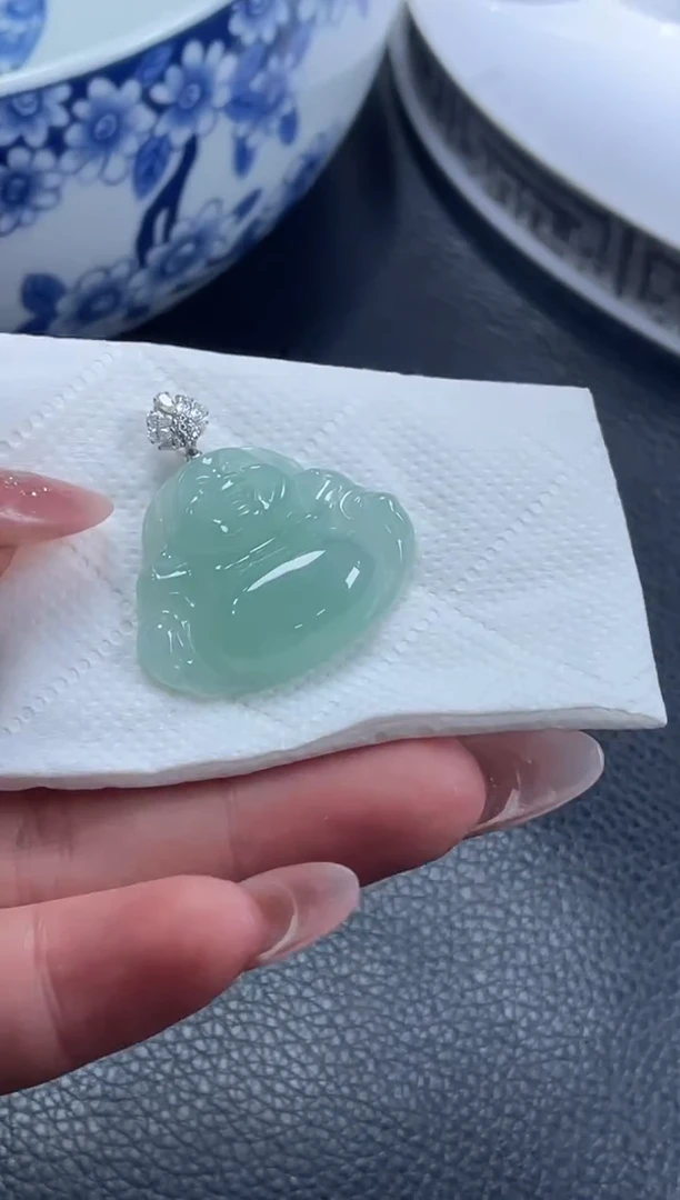 18K金镶嵌定制翡翠DDJ47132