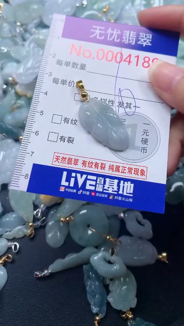 颈饰未镶嵌翡翠4189