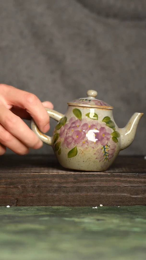 【闪购商品】杯青诗手工手绘瓷器