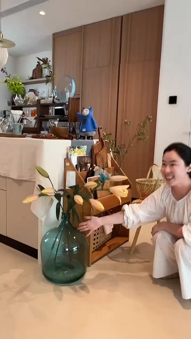 黄*燕茶道摆件0000绿色花器  福利8051