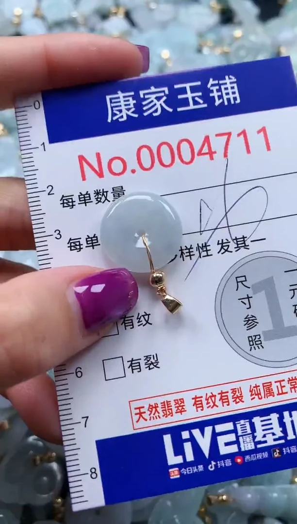 颈饰未镶嵌翡翠4711